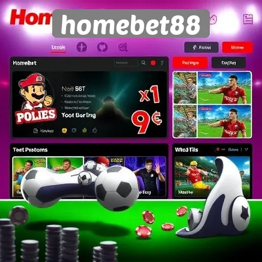 Menjelajahi Ragam Permainan yang Ditawarkan oleh Homebet88